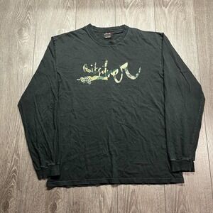 Vintage‎ Quicksilver shirt mens Large 90s long sleeve surf skate y2k grunge